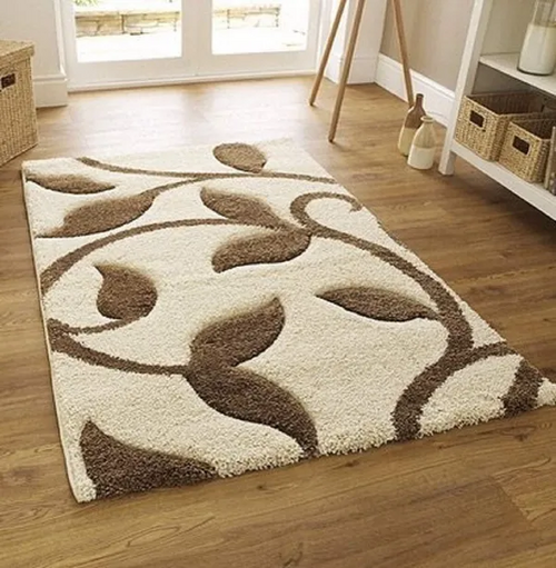 MicroFiber 3D Cut Soft Shaggy Area Rug/ Carpet For Bedroom, Hall,