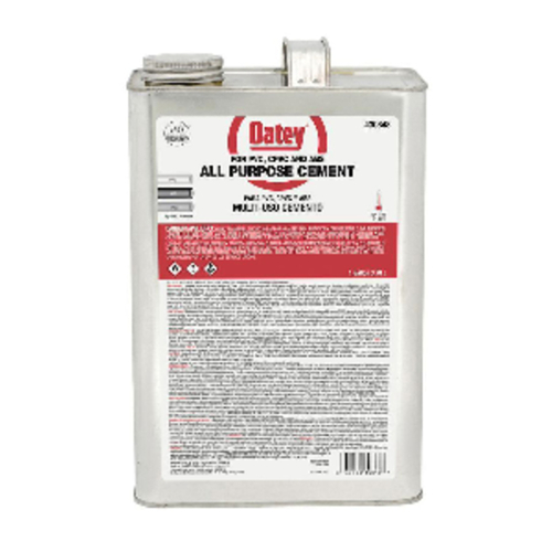 Oatey 4807962 1 Gal All-Purpose Cement, Clear