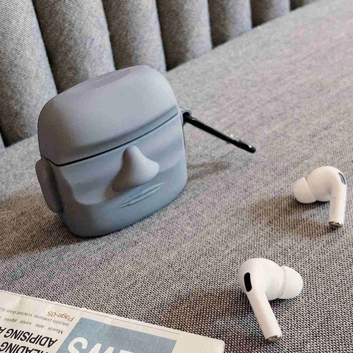 Amo Wax Figure Stone Silicone AirPods Pro Case Cover