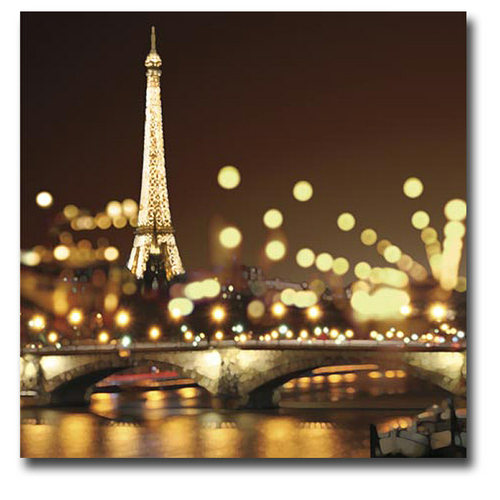 Artistic Home Gallery 3030Q247TG City Lights - Paris by Kate Carrigan 