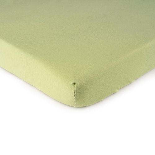 SheetWorld Fitted Cradle Sheet - 100% Cotton Jersey - Solid Sage, Made