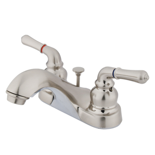 Kingston Brass Kb0828 Centerset Lavatory Faucet With Brass Pop-Up - Sa