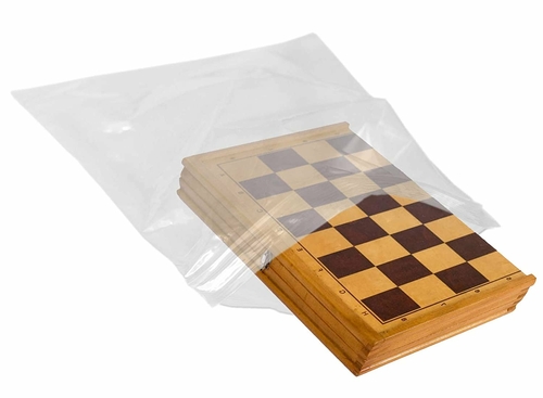 Pack of 250 Zipper Bags, Clear 24 x 24. Ultra Thick Seal Top Bags