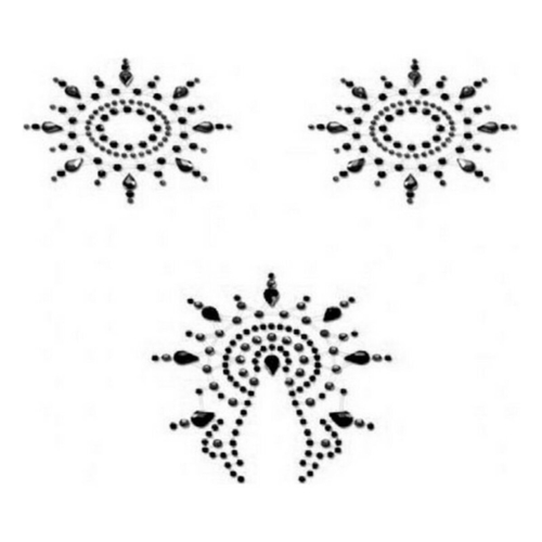 Gloria Set Black Mystim (3 pcs)