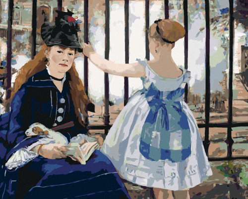 Paint by Numbers - The Railway (ÉDOUARD MANET)