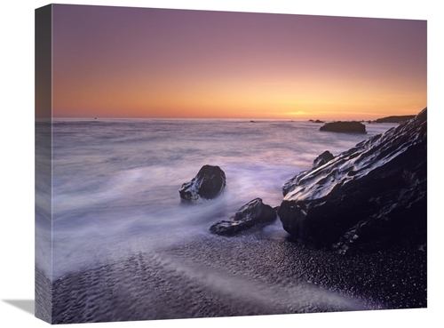 Global Gallery GCS-396334-1620-142 16 x 20 in. Sunset at San Simeon St