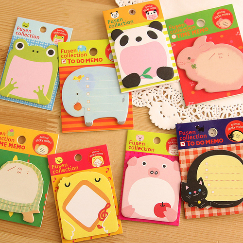 7 Pcs/lot Creative Stationery Animal Series Cute