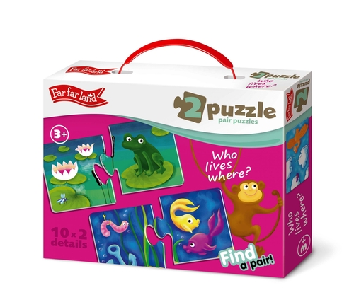 Double puzzle - Animal Houses