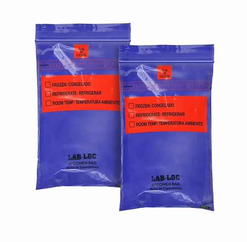 Pack of 1000 Specimen Transfer Bags 4 x 6. Low density polyethylene