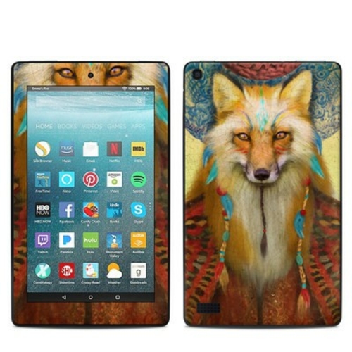 DecalGirl AK77-WISEFOX Amazon Kindle Fire 7 in. 7th Generation Skin - 