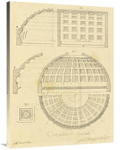 Global Gallery GCS-453962-3040-142 30 x 40 in. Plate 42 for Elements o