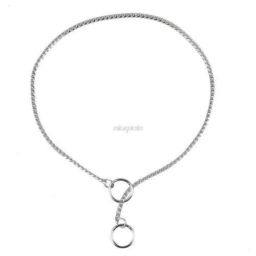New Brand Chorme Snake P Chock Chain Dog Training