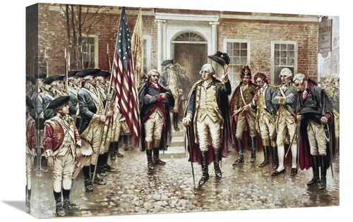 Global Gallery GCS-278759-22-142 22 in. Washingtons Farewell to His Of