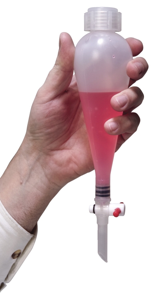 Frey Scientific 1292876 100 ml Polypropylene Separatory Funnels