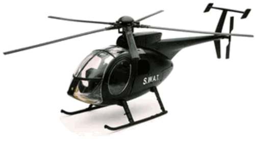B2BReplicas NEW26133 New-Ray NH 500 Helicopter Model
