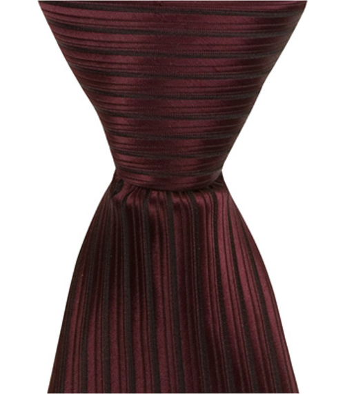 R10 - 63 in. Adult Necktie - Red With Black Pinstripe, XL