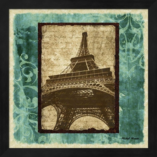 Metaverse R870620-0120000-AEAAAAEAN4 13.25 x 13.25 in. Parisian Trip I