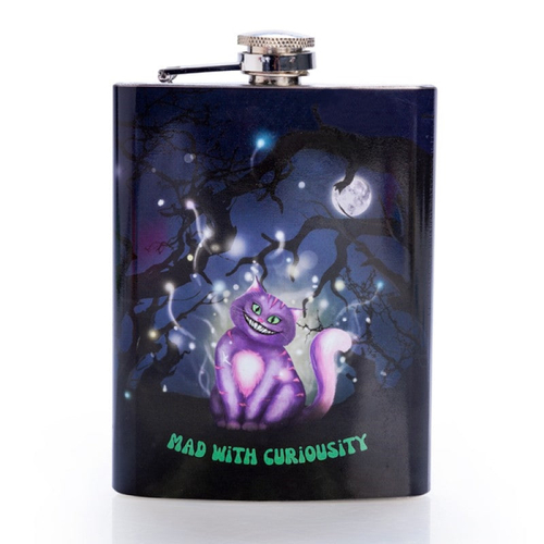 Mad Cat Metal Flask