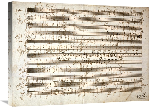 Global Gallery GCS-278793-30-142 30 in. Six Contre Dances - Two Oboe &