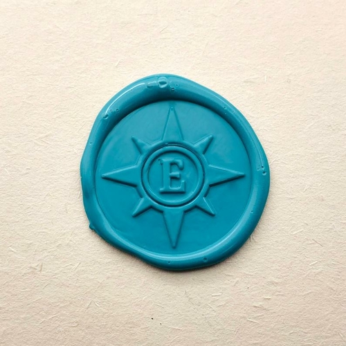 Custom Initial Wax Seal Stamp - Birthday Wax Seal Stamp