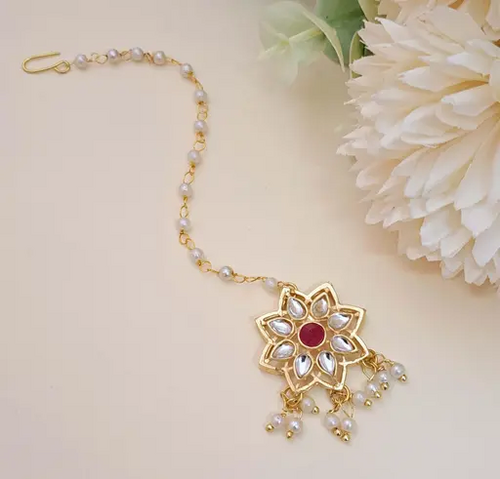 Kundan Meena Design / Ethnic Traditional Gold-Plated Rajasthani