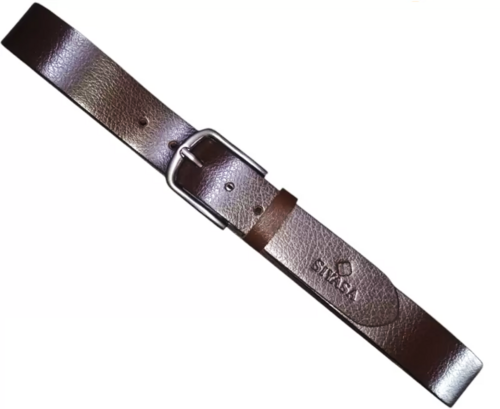 Men Party, Casual, Formal Brown Genuine Leather Belt