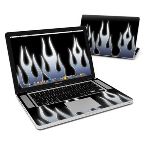 DecalGirl MBP15-MFLAMES DecalGirl MacBook Pro 15in Skin - Metal Flames