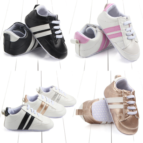 2019 New infant anti slip PU Leather baby