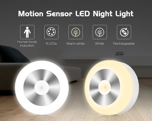 New Intelligent Motion Sensor LED Night Light
