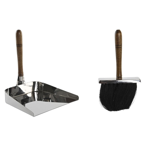 Fireplace Utensils DKD Home Decor Stainless steel Mango wood 24 x 21 x