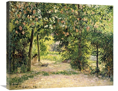 Global Gallery GCS-282668-30-142 30 in. The Garden in Springtime at Er