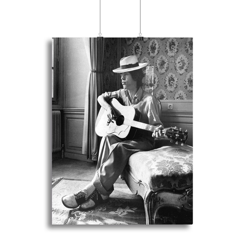 Mick Jagger in Vienna Canvas Print or Poster