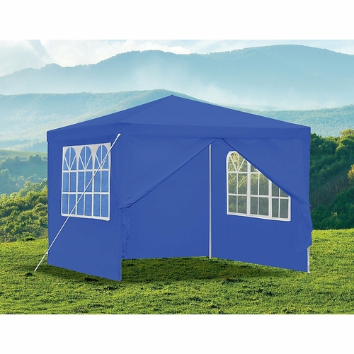 3x3m Gazebo Outdoor Marquee Tent Canopy Blue