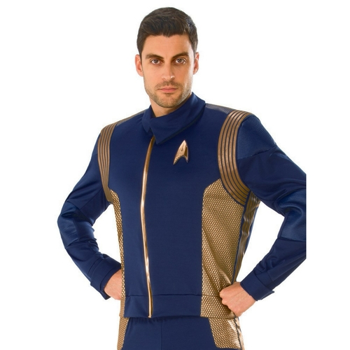 Rubies 279837 Star Trek Discovery Mens Copper Operations Uniform, 