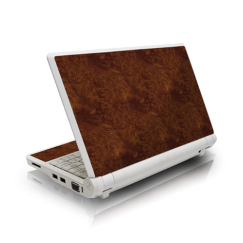 DecalGirl EEE-DKBURL Asus Eee PC Skin - Dark Burlwood