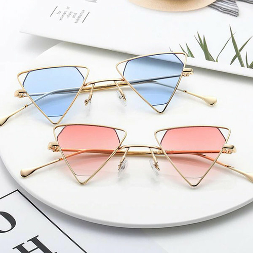 Triangle Frame Sunglasses