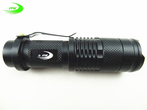 cree q5 led flashlight 7W high power mini zoomable