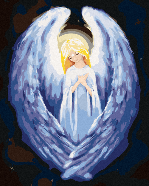 Paint by Numbers - ANGEL WITH BIG WINGS