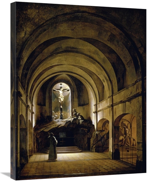 Global Gallery GCS-276827-30-142 30 in. Chapelle Du Calvaire Art Print