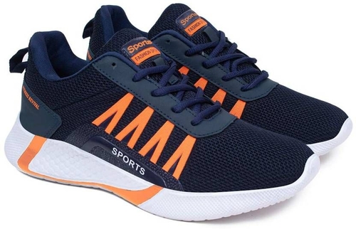 Trendy Running Shoes For Men (Size-8) (Color-BLUE)