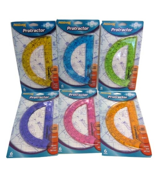Promarx 6" Protractor - Assorted