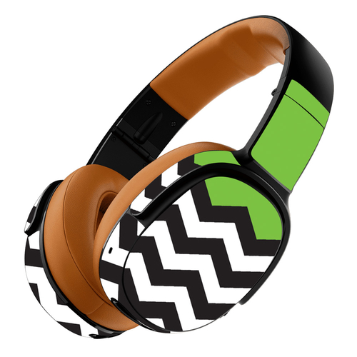 MightySkins SKCR360-Lime Chevron Skin for Crusher 360 Wireless Headpho