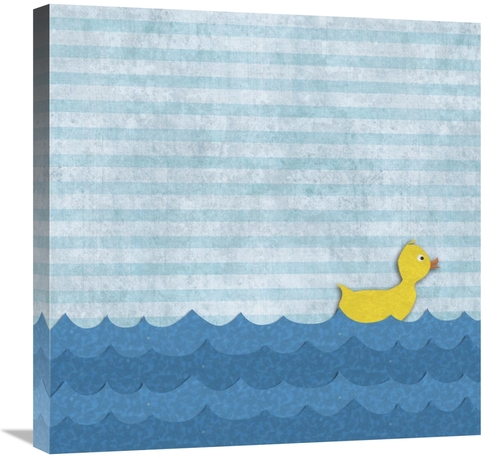 Global Gallery GCS-388514-2424-142 24 x 24 in. Ducks - Little Duckling