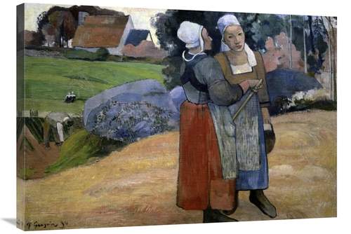 Global Gallery GCS-277644-36-142 36 in. Paysannes Bretonnes Art Print 