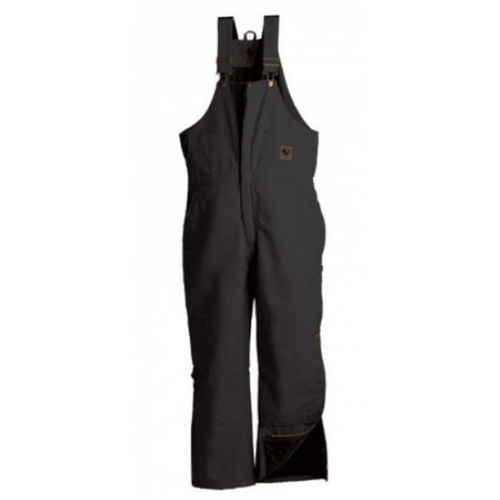 Berne Apparel B415BKS600 4X-Large Short Deluxe Insulated Bib Overall -