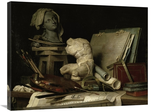 Global Gallery GCS-283273-36-142 36 in. The Attributes of the Arts Art