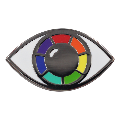 Queer Eye – Rainbow Eye Enamel Pin