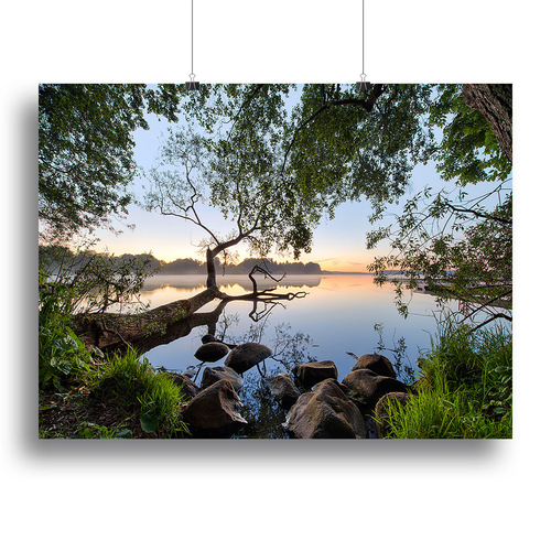 Lake View Canvas Print or Poster
