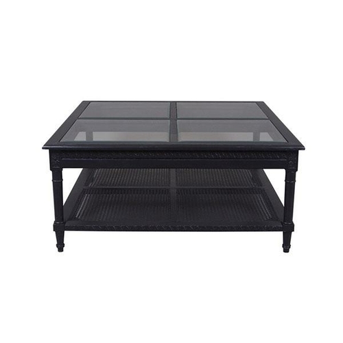 Polo Square Coffee Table Black