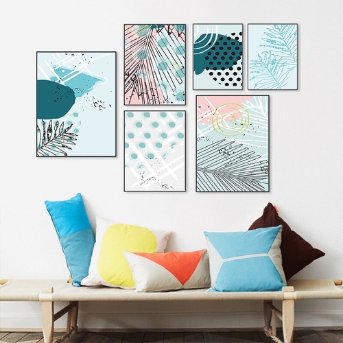 Modern Abstract Nordic Refreshing Poster